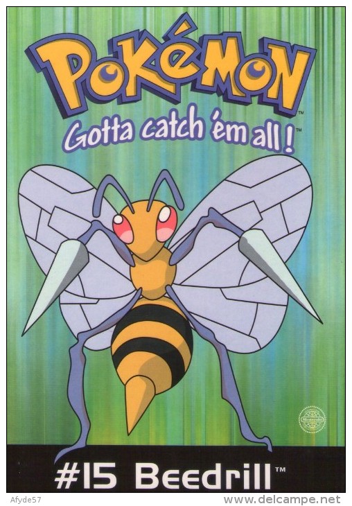 POKEMON :   15 Beedrill.        (A 353) - Cómics