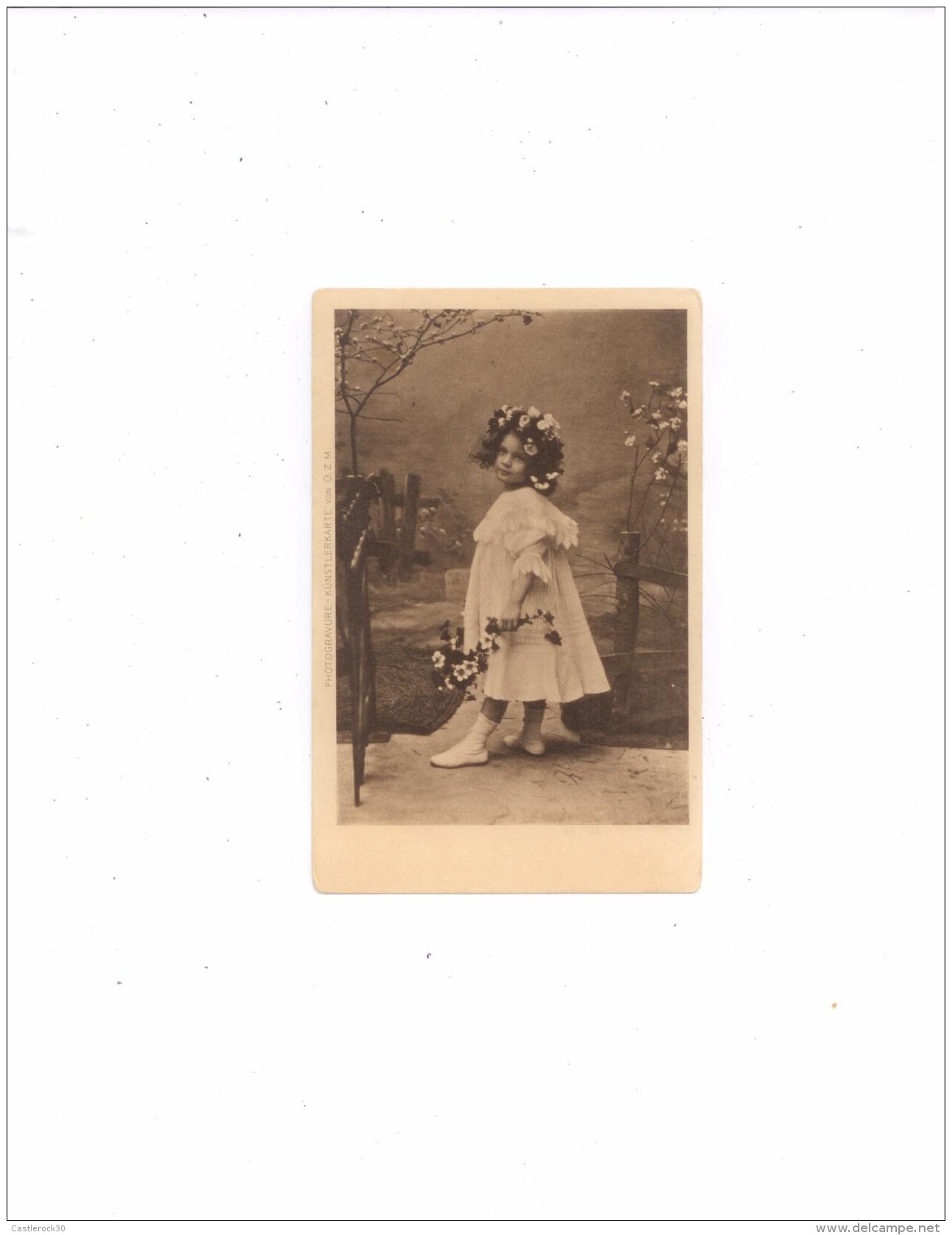 O) 1916 MEXICO, DURANGO, PHOTOGRAPHY GIRL, XF - Messico