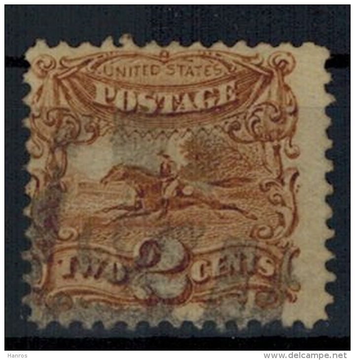 USA 1869 ; Pony Express, Mi Nr. 27, Zustand: Gut - Used Stamps