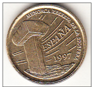 ESPAÑA 1997. 5 PESETAS.ISLAS BALEARES.MENORCA NUEVA SIN CIRCULAR.CN4332 - 5 Pesetas