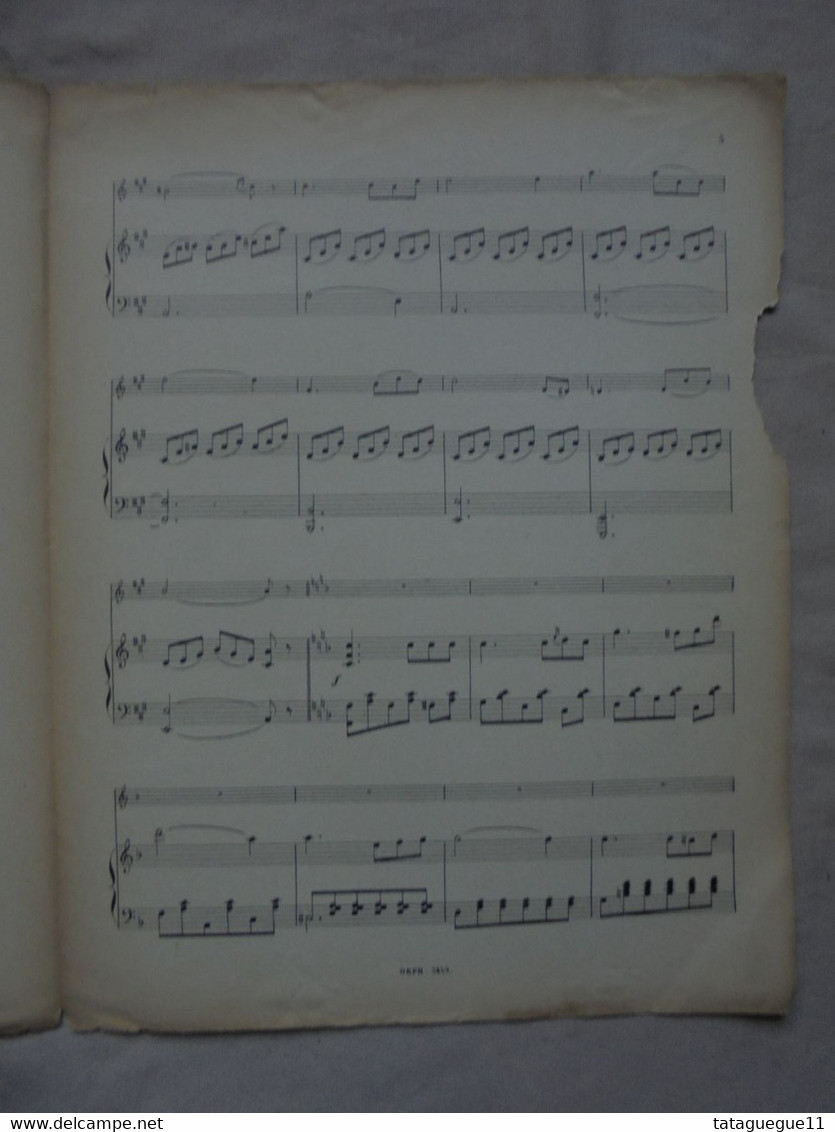 Ancien - Partition Violon & Piano - CHERCHANT L'OUBLI Rêverie Par J. Louis ITHIER - Klavierinstrumenten