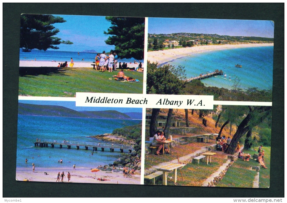 AUSTRALIA  -  Albany  Middleton Beach  Used Postcard As Scans - Albany