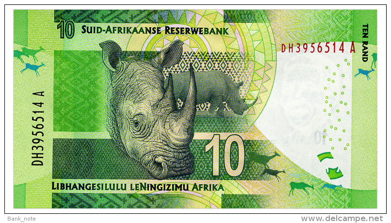 ЮАР 138a SOUTH AFRICA 10 RAND ND(2013) Unc - Sudafrica