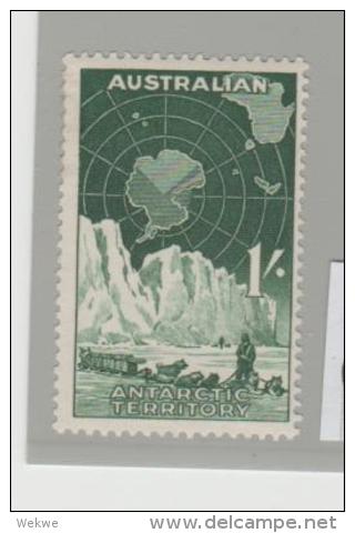Aus   AUSTRAL: Antartika Mi.Nr. 4/ (1959)   1 Sh.  ** (Australien) - Used Stamps