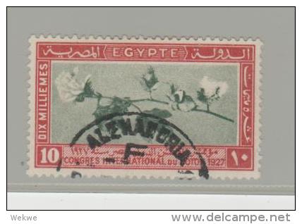 Egy Mi.Nr. 117 / ÄGYPTEN -  (1927/ Cotton Conference. 15M  O - Oblitérés