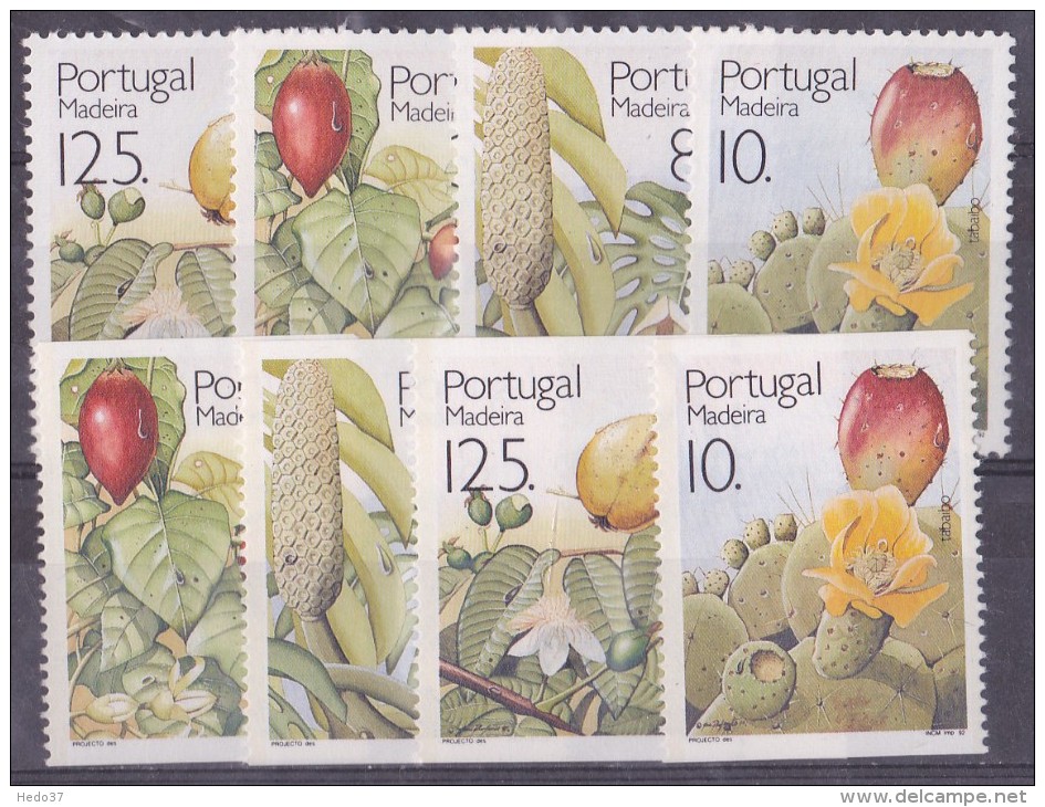 Portugal Madeire N°160/163 & 160a/163a Provenant De Carnet -  Neufs ** - Superbe - Altri & Non Classificati