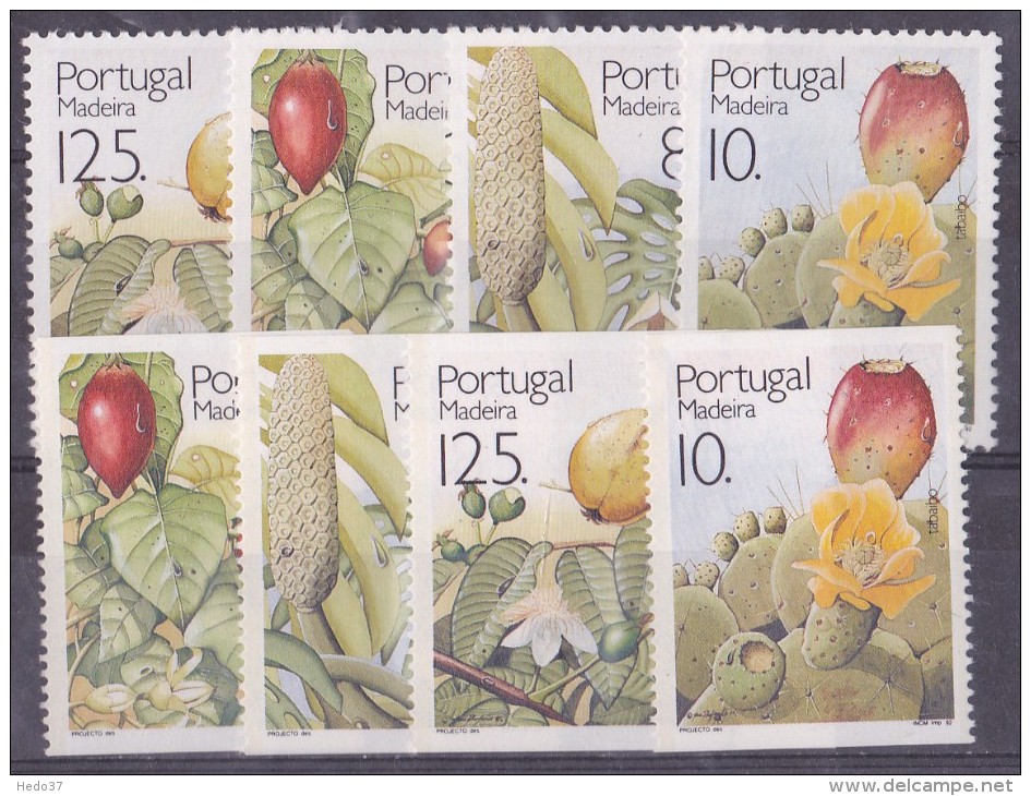 Portugal Madeire N°160/163 & 160a/163a Provenant De Carnet -  Neufs ** - Superbe - Sonstige & Ohne Zuordnung