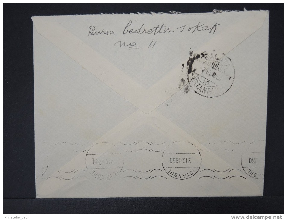 TURQUIE - Lettre Période 1930 / 1937 - Détaillons Collection - A étudier- Lot N° 6383 - Briefe U. Dokumente