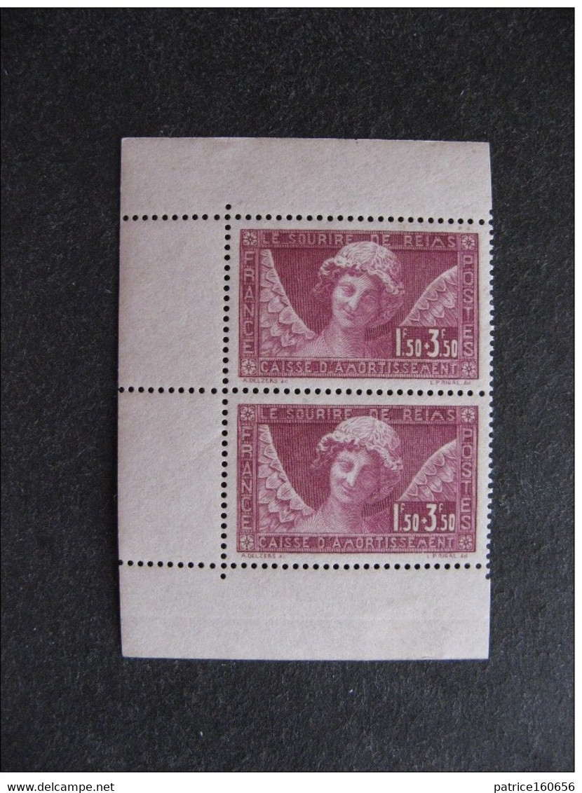 TB Paire Verticale De Carnet, N° 256 , Neuve  XX. - Unused Stamps