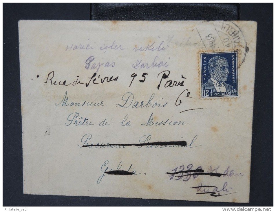 TURQUIE - Lettre Période 1930 / 1937 - Détaillons Collection - A étudier- Lot N° 6393 - Briefe U. Dokumente