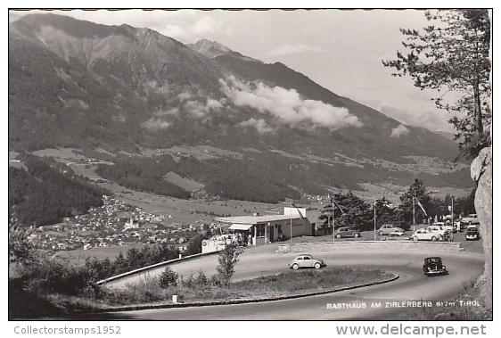 19190- ZIRLERBERG- THE INN, TOWN PANORAMA, CAR - Zirl