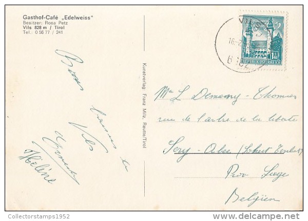19205- VILS- EDELWEISS INN, VILLAGE PANORAMA, LAKE, MOUNTAINS - Vils