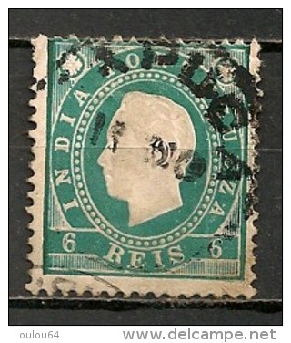 Timbres - Portugal - Inde Portugaise - 1886 - 6 Reis - - Inde Portugaise