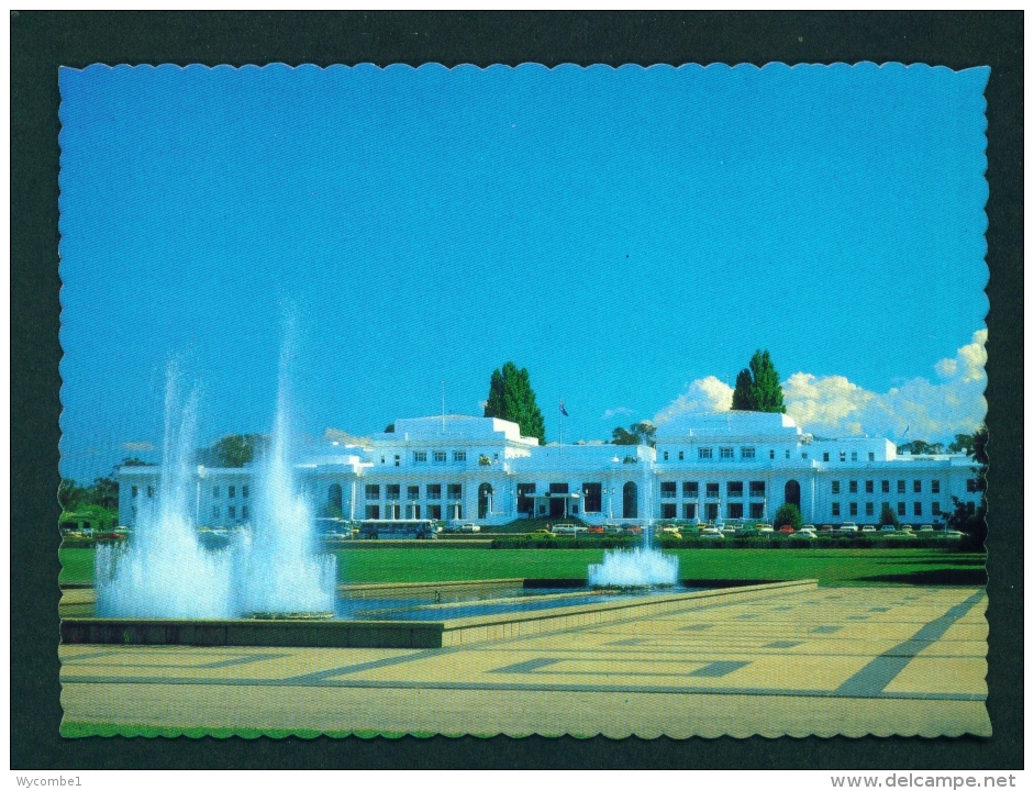 AUSTRALIA  -  Canberra  Parliament House  Unused Postcard As Scan - Canberra (ACT)