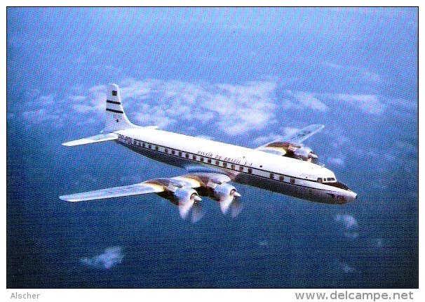 *  PANAIR DO BRASIL - DC-7  Postcard - 1946-....: Moderne