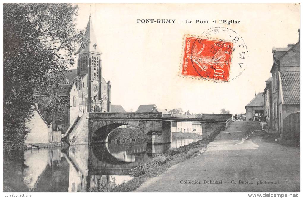 Pont Remy   80     Le Pont Et L'Eglise - Autres & Non Classés