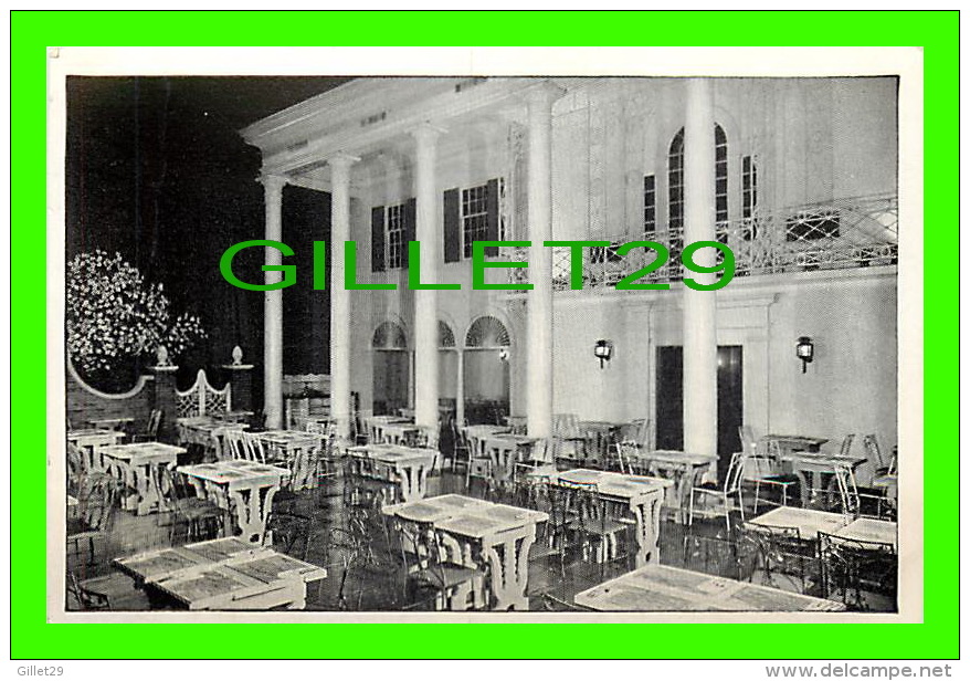 NEW YORK CITY, NY - CHARLESTON GARDEN FOR LUNCHEON OR TEA -  B. ALTMAN & CO - - Empire State Building