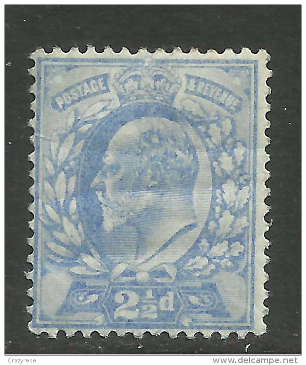 GB 1902 - 10 KEV11 2 1/2d Blue  Umm Wmk 49  P14.. ( M97 ) - Ungebraucht