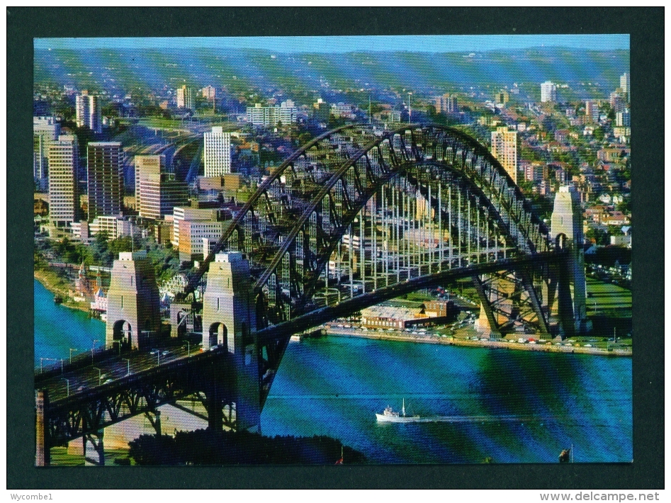 AUSTRALIA  -  Sydney  Harbour Bridge  Unused Postcard As Scan - Sydney