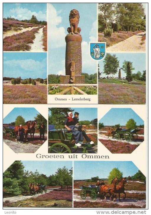 OMMEN Lemelerberg Overijssel 2 Cards - Ommen