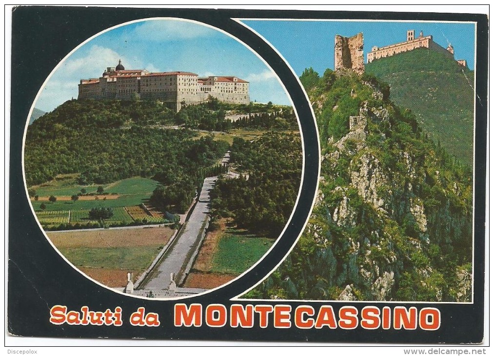 A3237 Cassino (Frosinone) - Abbazia Di Montecassino - Panorama - Vedute - Multipla / Viaggiata 1979 - Altri & Non Classificati