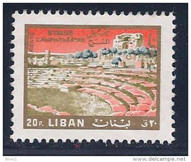 Lebanon, Scott # C488 Mint Hinged Byblos Amphitheater, 1966 - Liban