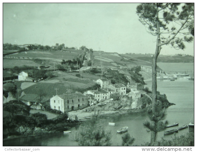 Galicia Ribadeo Foto SAEZ Ca1930 Tarjeta Postal Espa&ntilde;a Vintage Original Postcard Cpa Ak (W4_1047) - Lugo