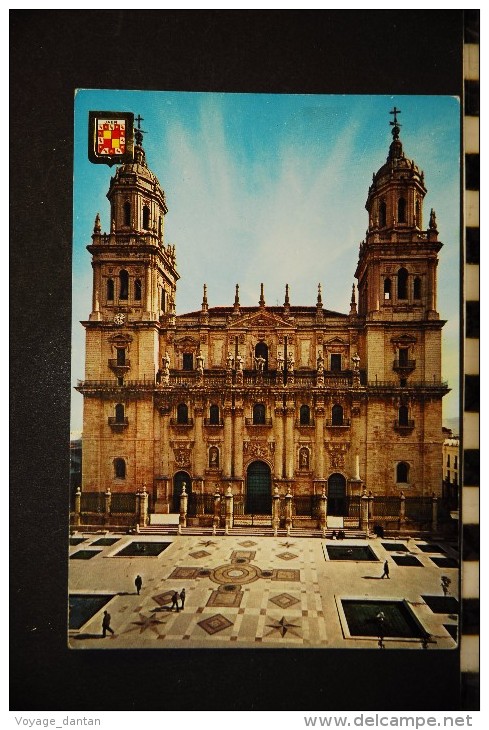 Spain, Espagne, Jaen, Fachada  Catedral Y Plaza D Santa Maria - Jaén