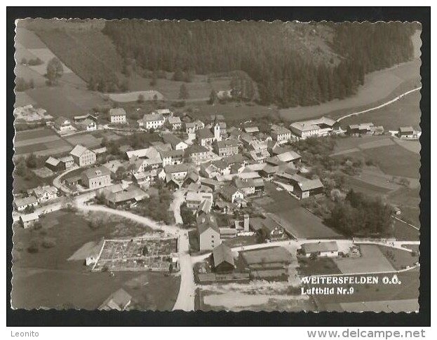 WEITERSFELDEN Oberösterreich Freistadt Mühlviertel Luftbild 1975 - Freistadt