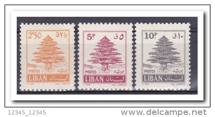 Libanon 1961, Plakker MH, Trees - Lebanon