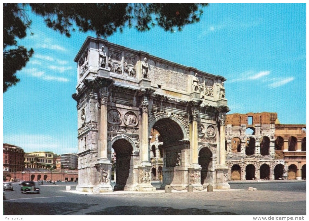 Italy Rome Roma Constantin's Arch Arco Di Constantino - Stazione Termini