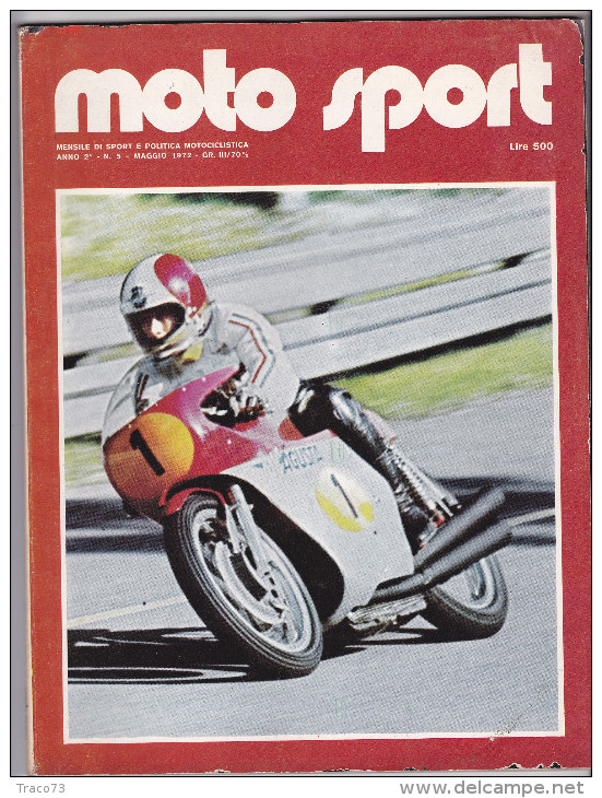 MOTO SPORT -  Anno II - N. 5 - Maggio 1972 - Engines