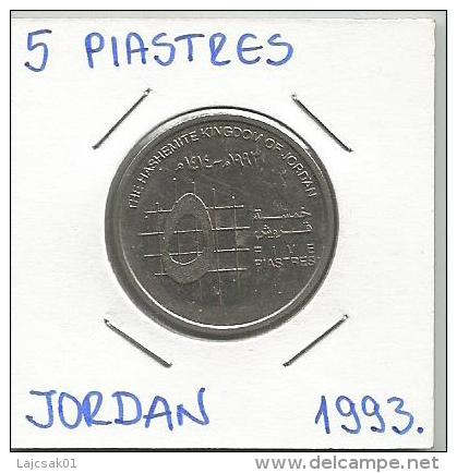 A3 Jordan 5  Piastres 1993. - Jordanie