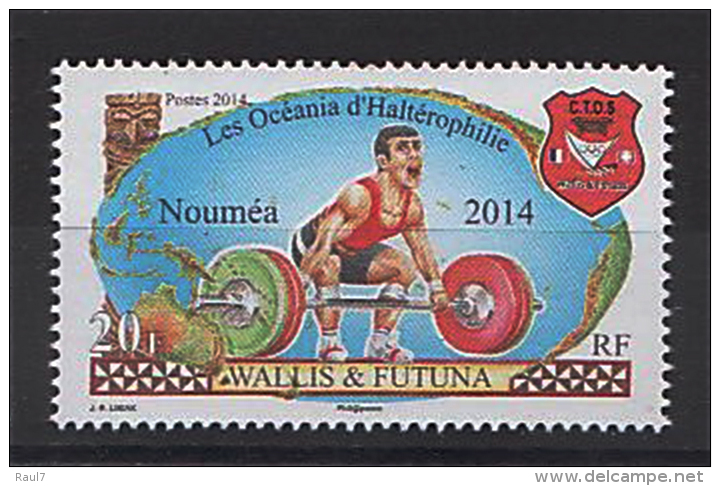 Wallis Et Futuna 2014 - Les Océania D'Halterophilie à Noumea - 1 Val Neuf // Mnh - Ungebraucht