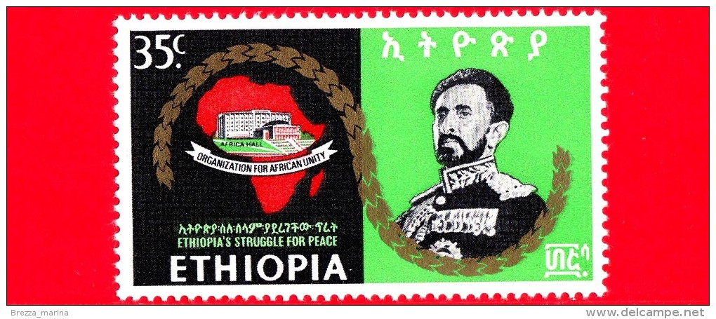 Nuovo - MNH - ETIOPIA - 1968 - Lotta Dell'Etiopia Per La Pace - 35 - Etiopia