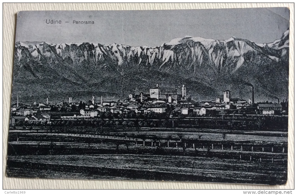 Udine Panorama Del 1918 - Udine