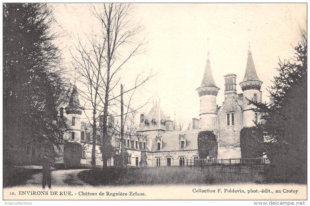 Regnière-Ecluse  Environs De Rue    80    Le Château - Autres & Non Classés