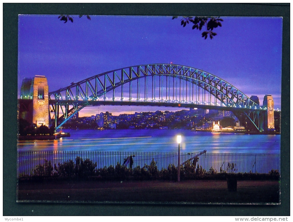 AUSTRALIA  -  Sidney  Harbour Bridge  Unused Postcard As Scan - Sydney