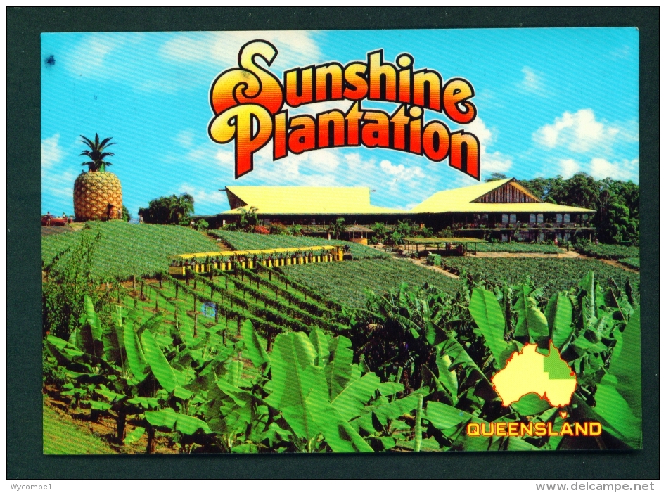 AUSTRALIA  -  Nambour  Sunshine Plantation  Used Postcard As Scans - Other & Unclassified