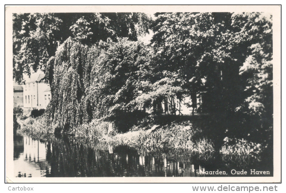 Naarden, Oude Haven (glansfotokaart) - Naarden