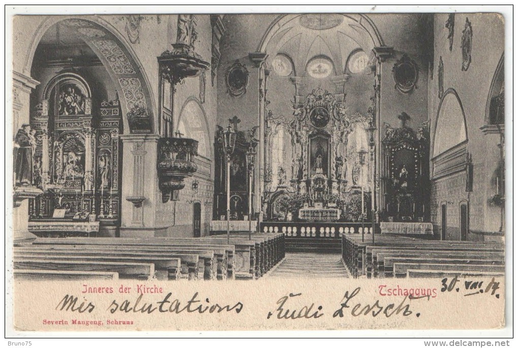 TSCHAGGUNS - Inneres Der Kirche - Bludenz
