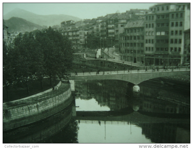 Pais Vasco Bilbao La Ria Foto Tarjeta Postal Espa&ntilde;a Vintage Original Postcard Cpa Ak (W4_1057) - Vizcaya (Bilbao)