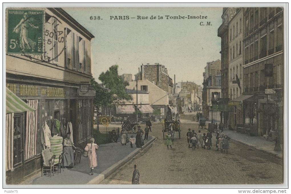 75014 - PARIS - RUE DE LA TOMBE ISSOIRE - Arrondissement: 14