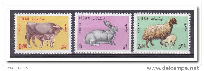 Libanon 1965, Postfris MNH, Animals - Libanon