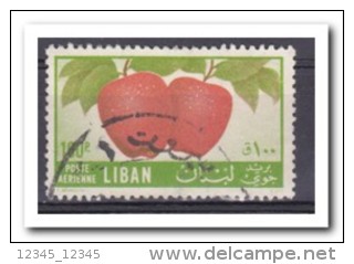 Libanon 1955, Gestempeld USED, Apple, Fruit - Líbano