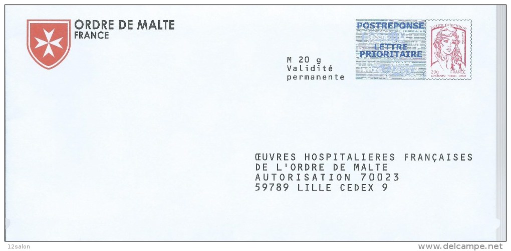 PAP FRANCE ORDRE DE MALTE - Otros & Sin Clasificación