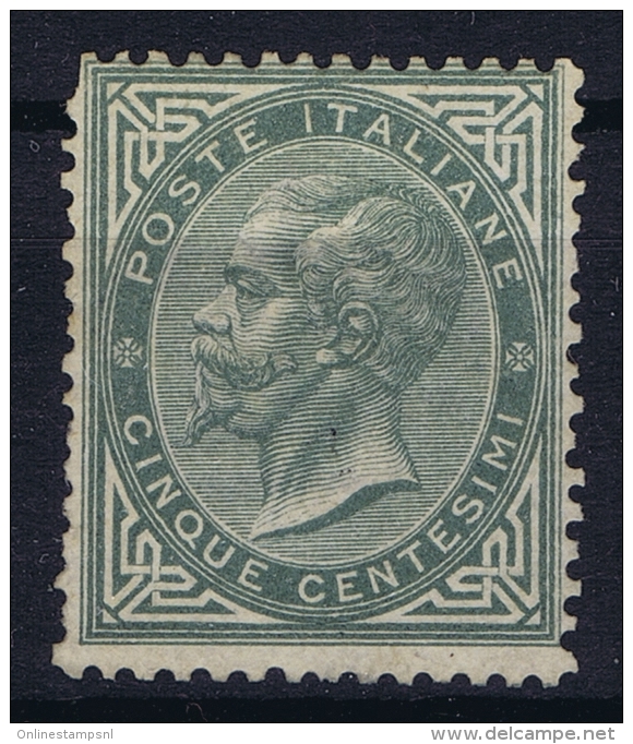 Italia: 1863 Sa 16 , Mi Nr 16 MH/* - Ongebruikt