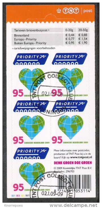 Netherlands Sheet 2009 World Heart  2634 - Blocks & Sheetlets