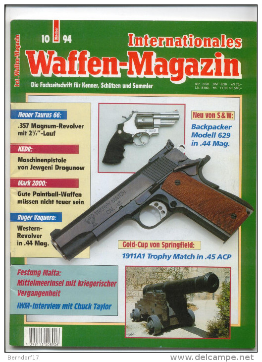 WAFFEN - MAGAZIN - INTERNATIONALES - Tempo Libero & Collezioni