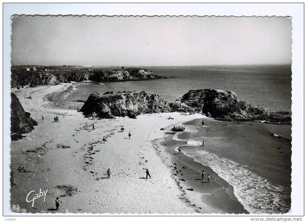 3405   Cpm  LE POULDU  , Kérou Plage  , Carte Photo , - Le Pouldu